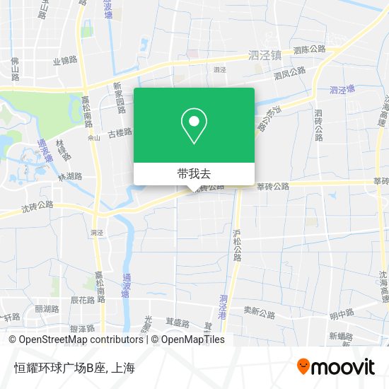 恒耀环球广场B座地图