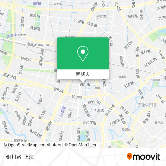 铜川路地图