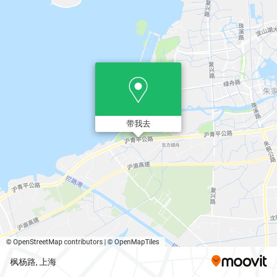 枫杨路地图