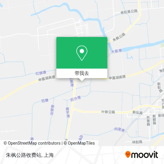 朱枫公路收费站地图