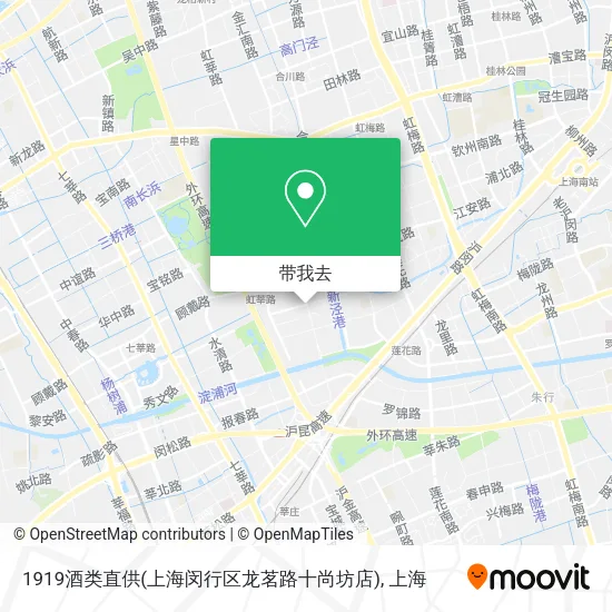 1919酒类直供(上海闵行区龙茗路十尚坊店)地图