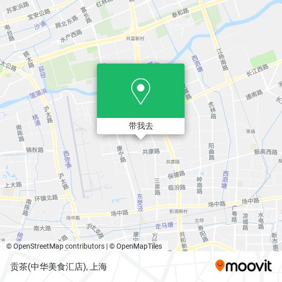 贡茶(中华美食汇店)地图