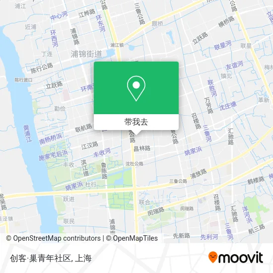 创客·巢青年社区地图