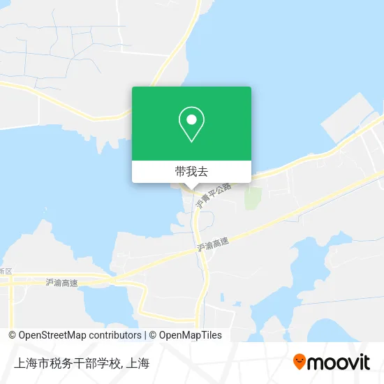 上海市税务干部学校地图