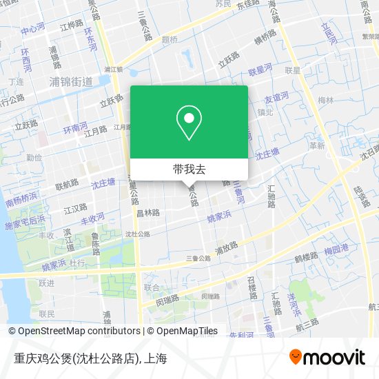 重庆鸡公煲(沈杜公路店)地图