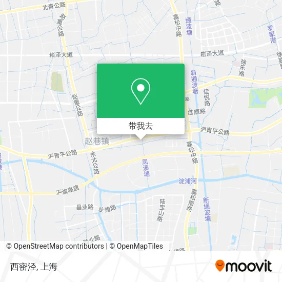 西密泾地图