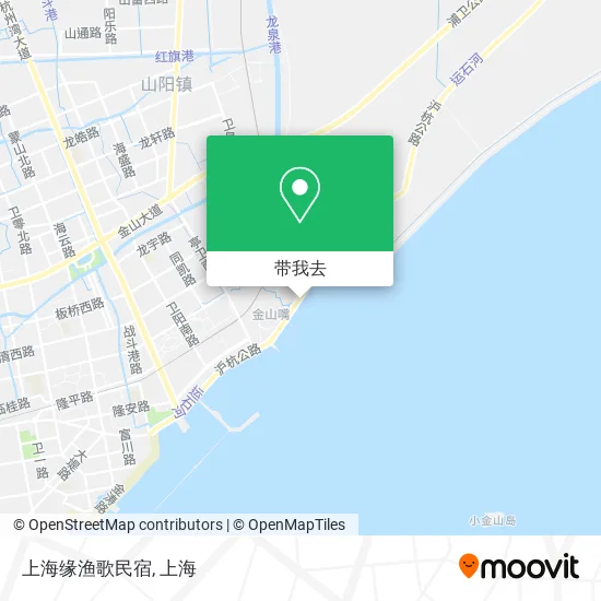 上海缘渔歌民宿地图