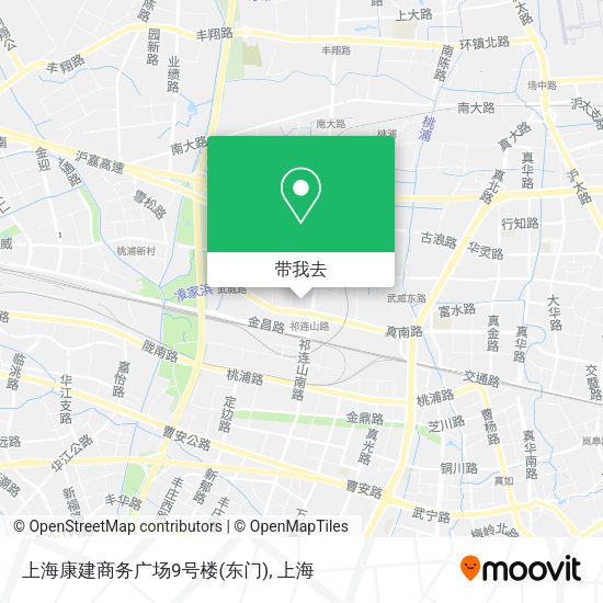 上海康建商务广场9号楼(东门)地图