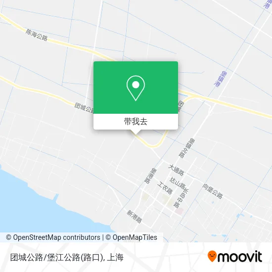 团城公路/堡江公路(路口)地图