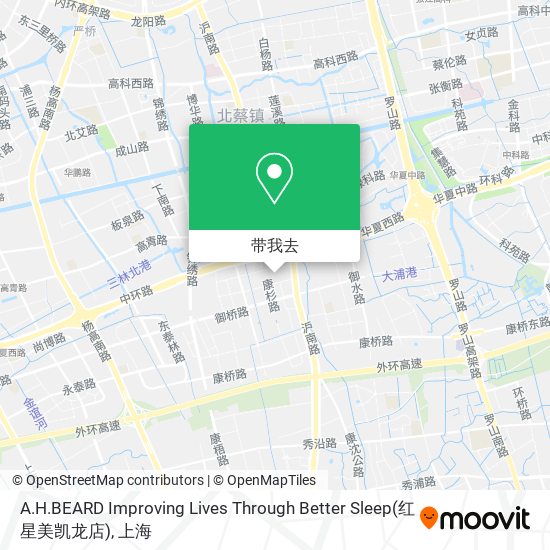 A.H.BEARD Improving Lives Through Better Sleep(红星美凯龙店)地图