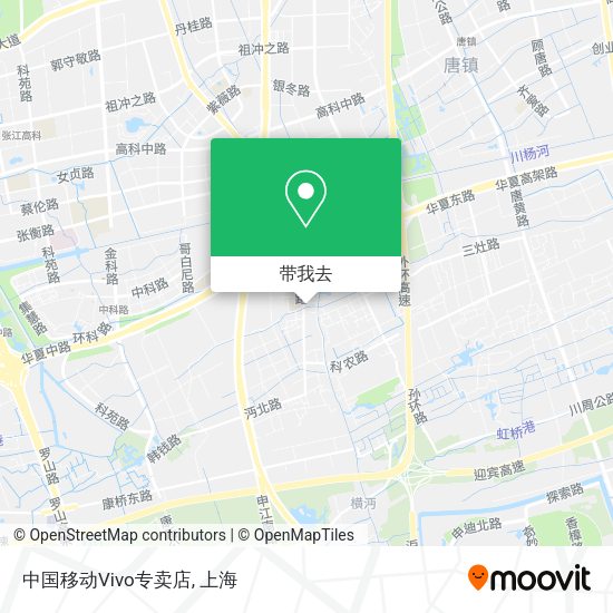 中国移动Vivo专卖店地图