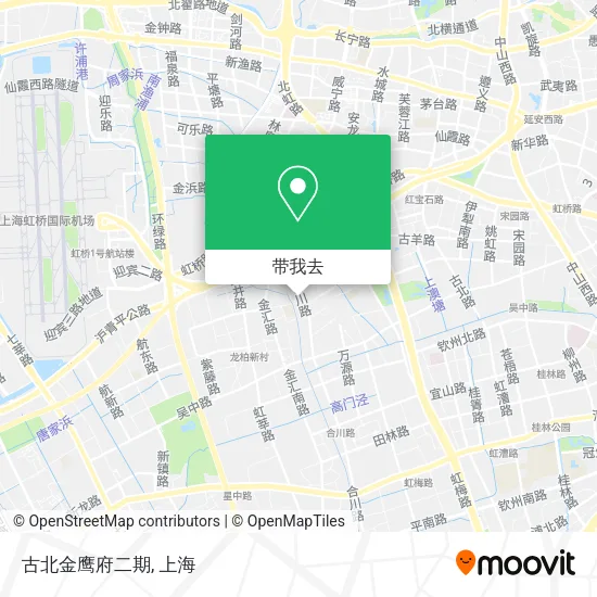 古北金鹰府二期地图