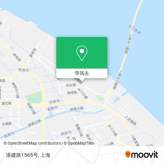 港建路1565号地图