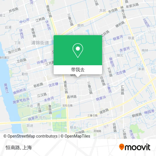 恒南路地图