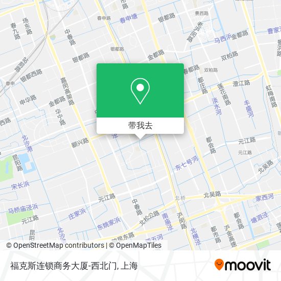 福克斯连锁商务大厦-西北门地图