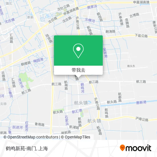 鹤鸣新苑-南门地图