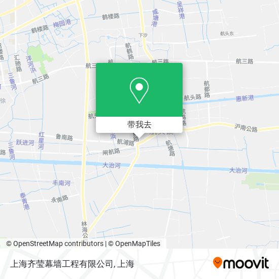 上海齐莹幕墙工程有限公司地图