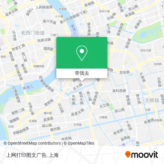 上网打印图文广告地图
