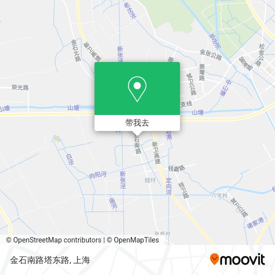 金石南路塔东路地图