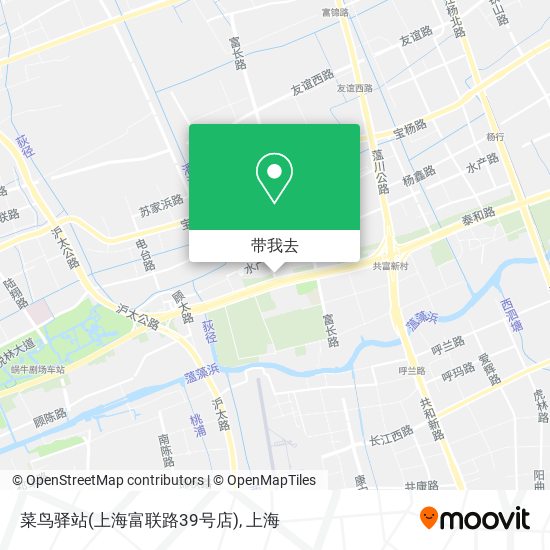 菜鸟驿站(上海富联路39号店)地图