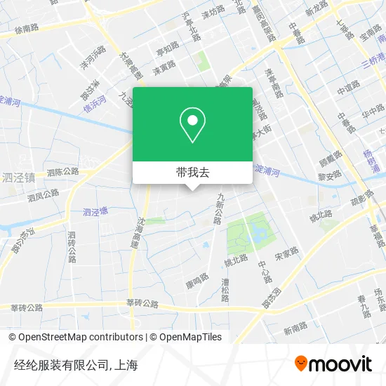 经纶服装有限公司地图