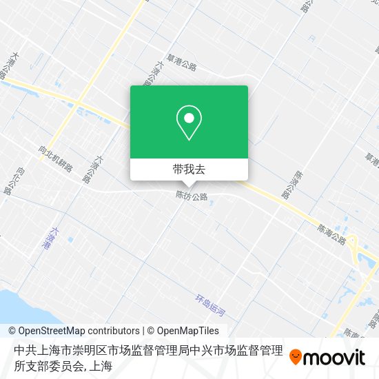 中共上海市崇明区市场监督管理局中兴市场监督管理所支部委员会地图