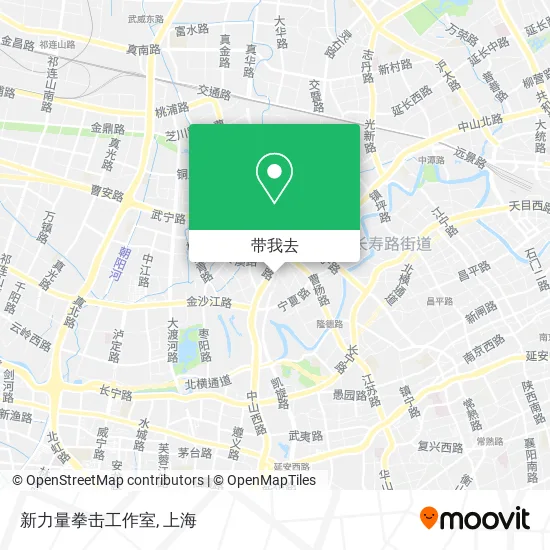 新力量拳击工作室地图
