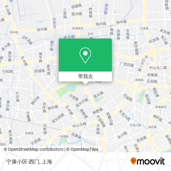 宁康小区-西门地图