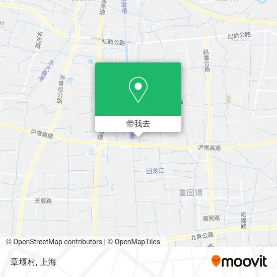 章堰村地图