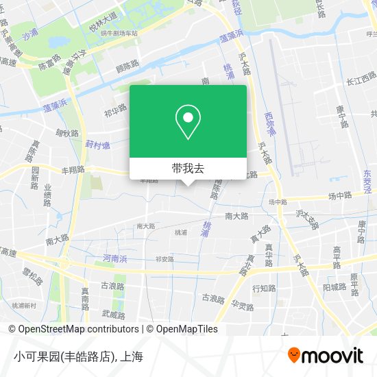 小可果园(丰皓路店)地图