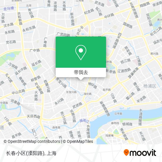 长春小区(溧阳路)地图