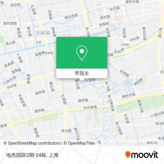 地杰国际2期-24栋地图