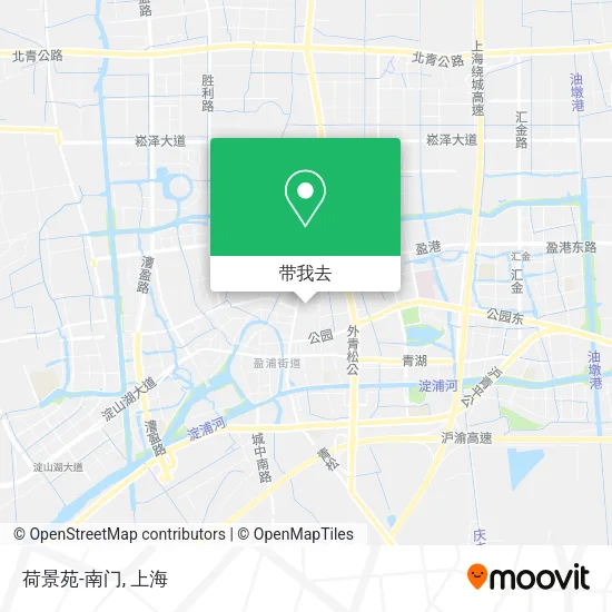 荷景苑-南门地图