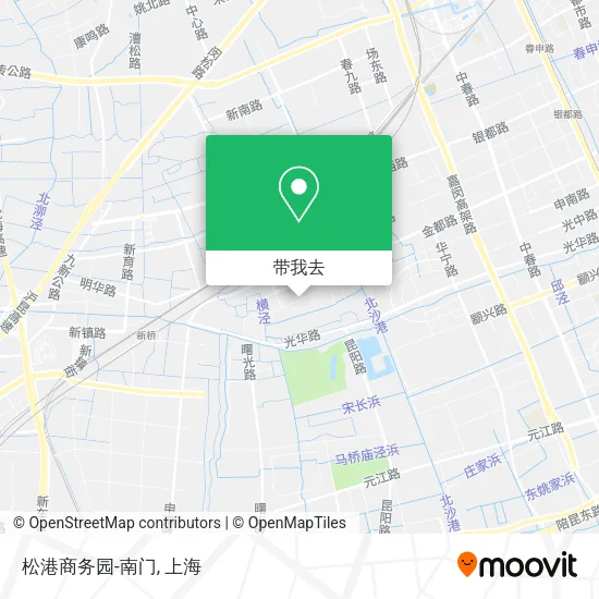 松港商务园-南门地图