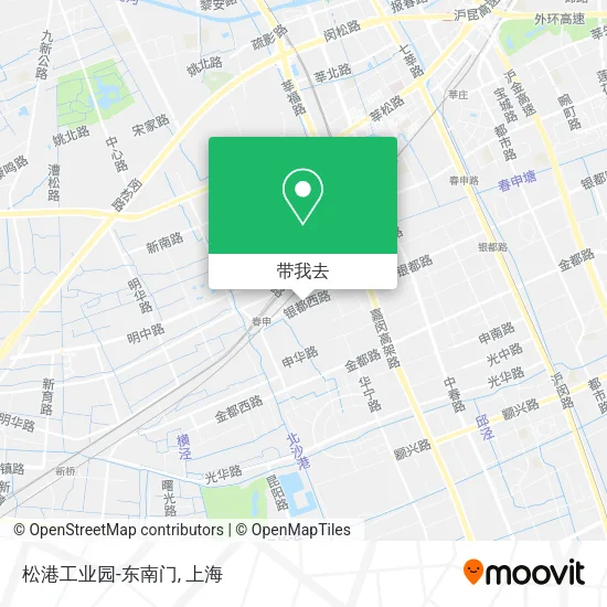 松港工业园-东南门地图