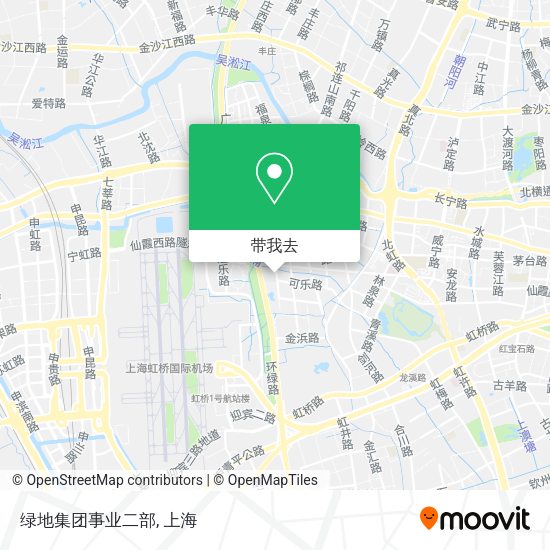绿地集团事业二部地图