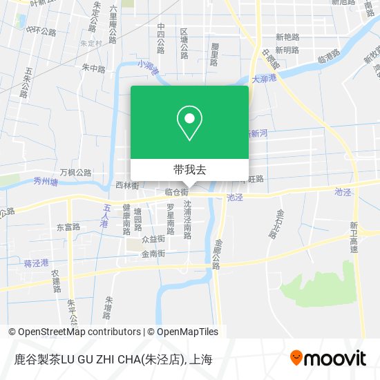 鹿谷製茶LU GU ZHI CHA(朱泾店)地图