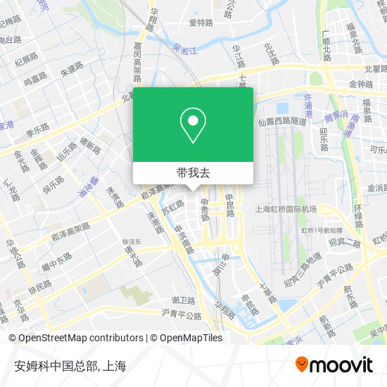 安姆科中国总部地图