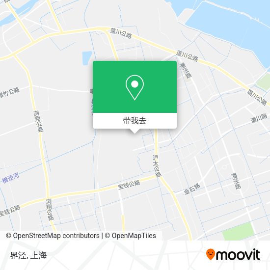 界泾地图