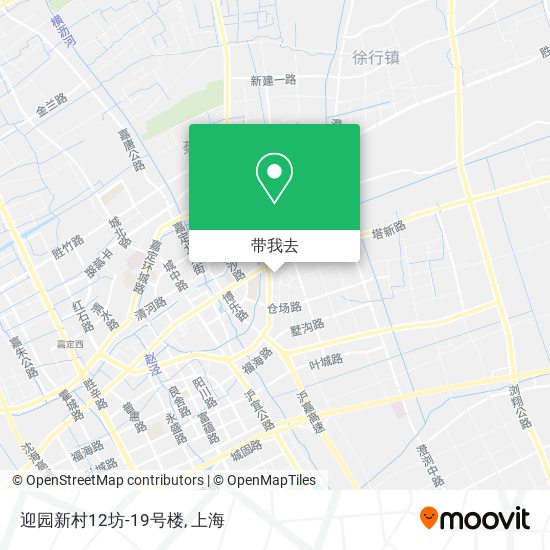 迎园新村12坊-19号楼地图