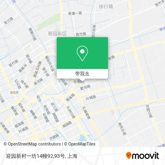 迎园新村一坊14幢92,93号地图