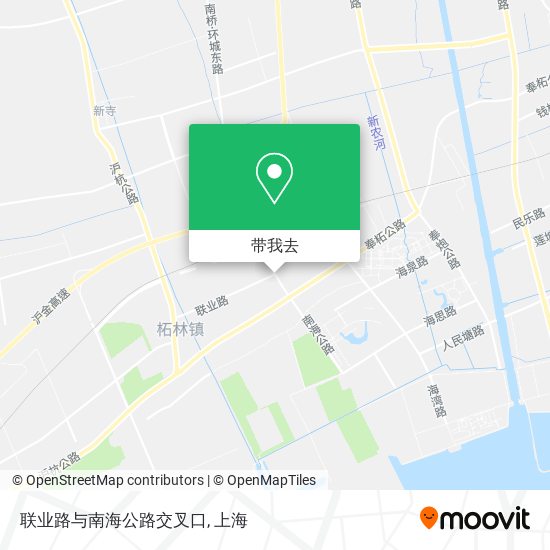 联业路与南海公路交叉口地图