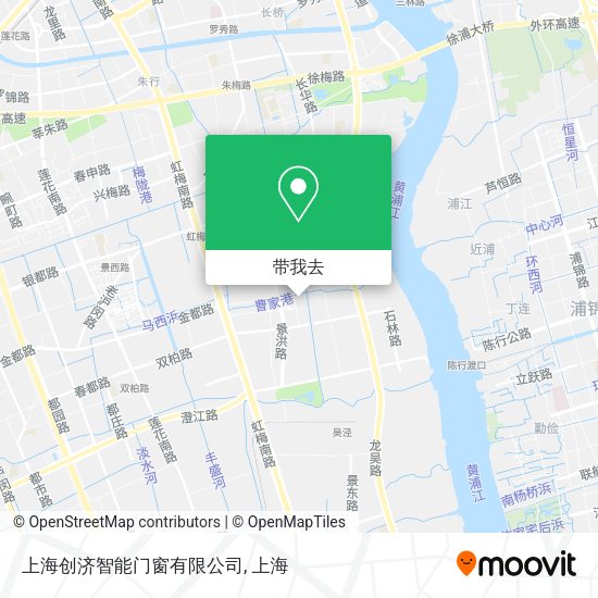 上海创济智能门窗有限公司地图