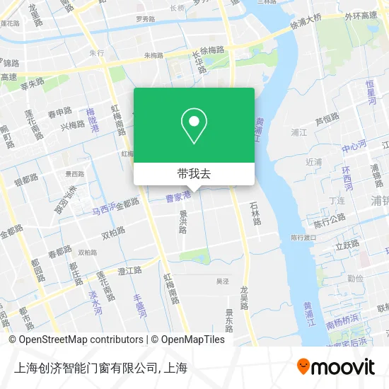 上海创济智能门窗有限公司地图