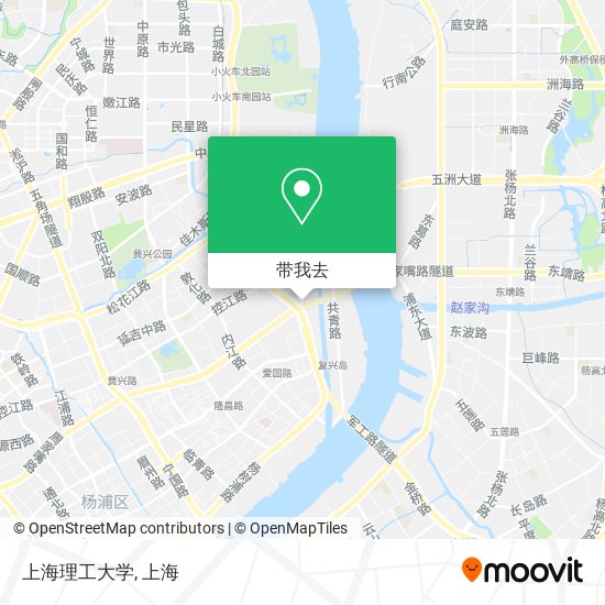 上海理工大学地图