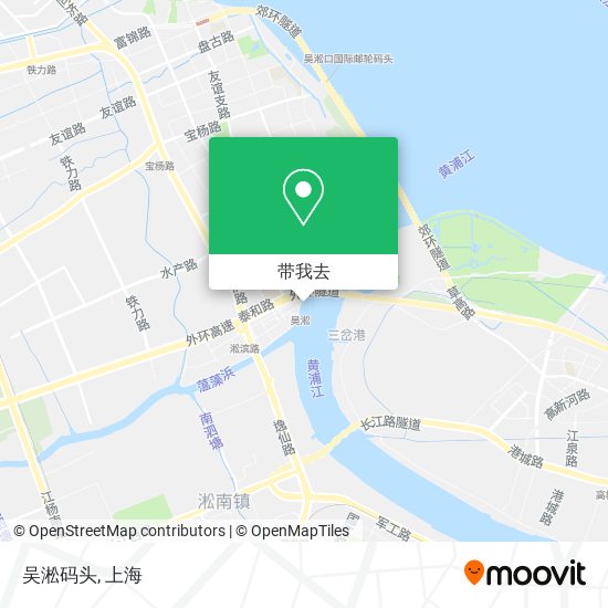 吴淞码头地图