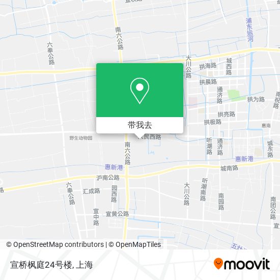 宣桥枫庭24号楼地图