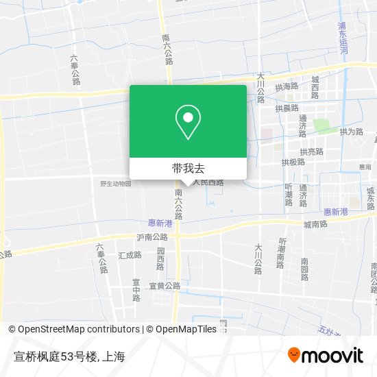 宣桥枫庭53号楼地图