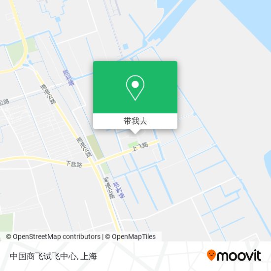 中国商飞试飞中心地图