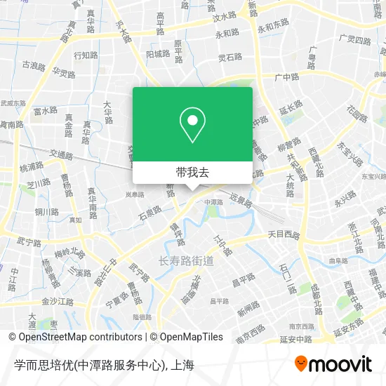 学而思培优(中潭路服务中心)地图